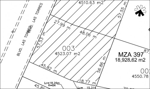 Terreno en Venta en Colonia Colinas