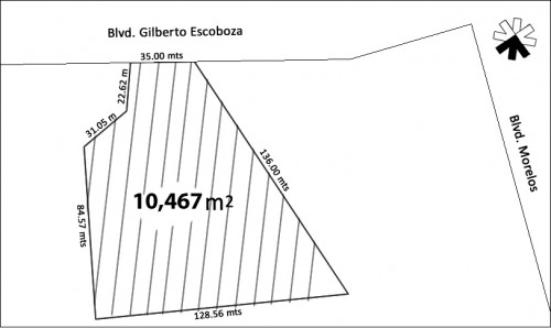 Terreno en Venta en colonia Lomas de Lindavista