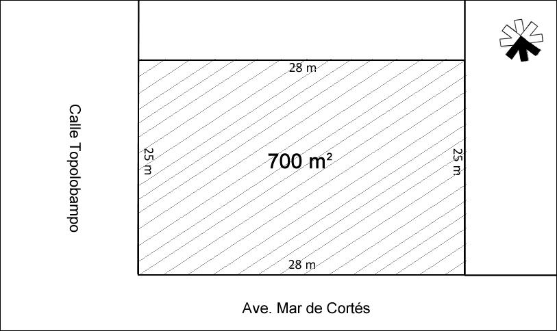 Terreno en Venta en colonia Bahia de Kino Nuevo