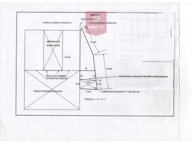 Terreno en Venta en colonia Apaseo El Grande Centro