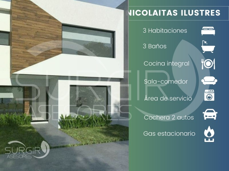 Casa en Venta en colonia Nicolaitas Ilustres