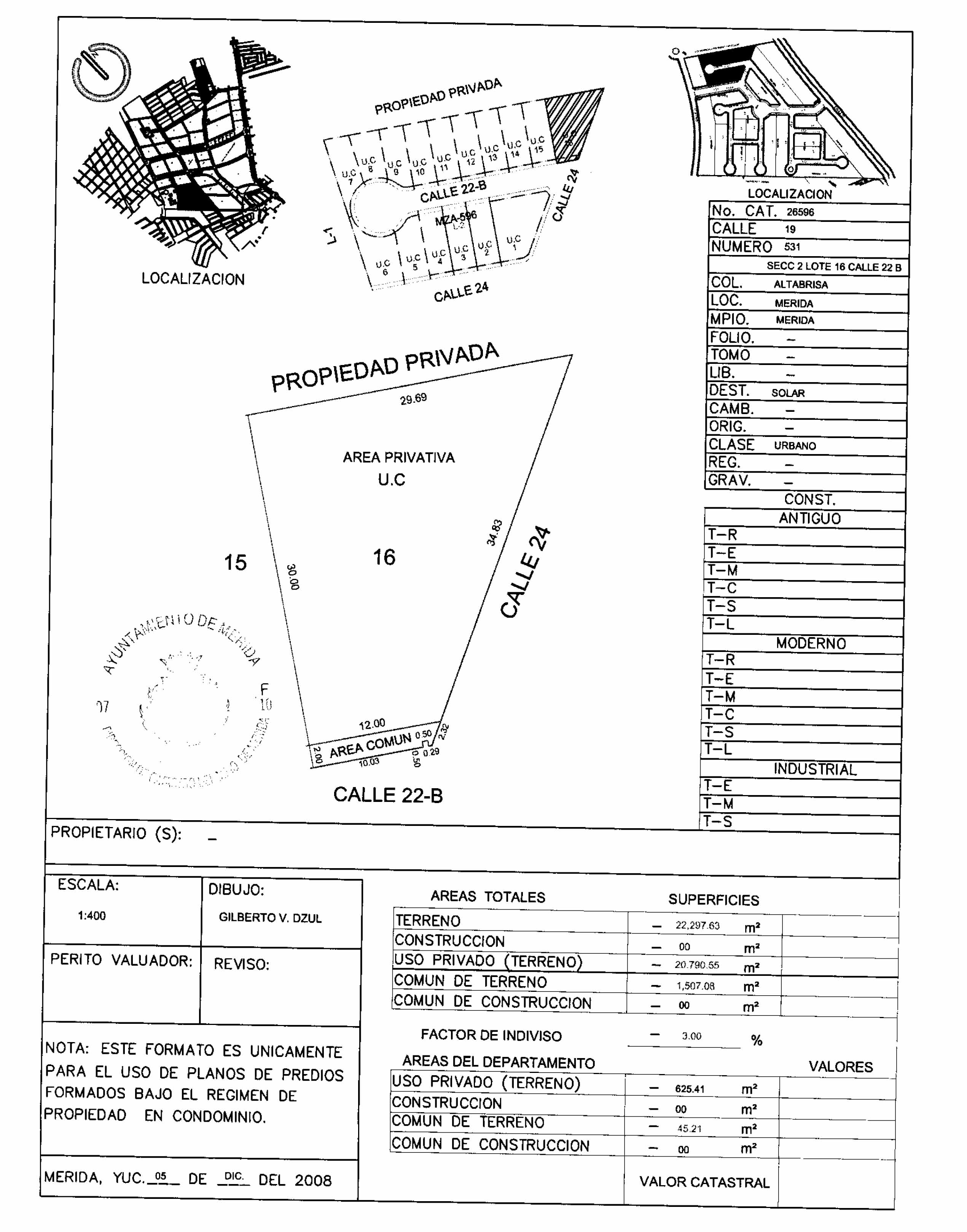 Terreno en Venta en colonia Fraccionamiento Altabrisa