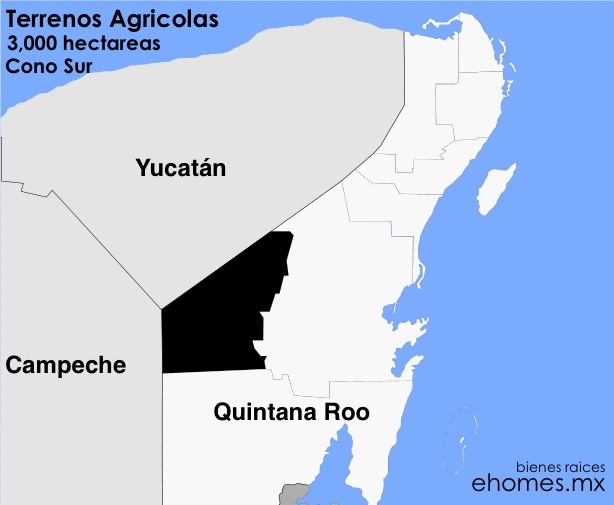 Terrenos en Venta en Cono Sur Peninsula de Yucatan