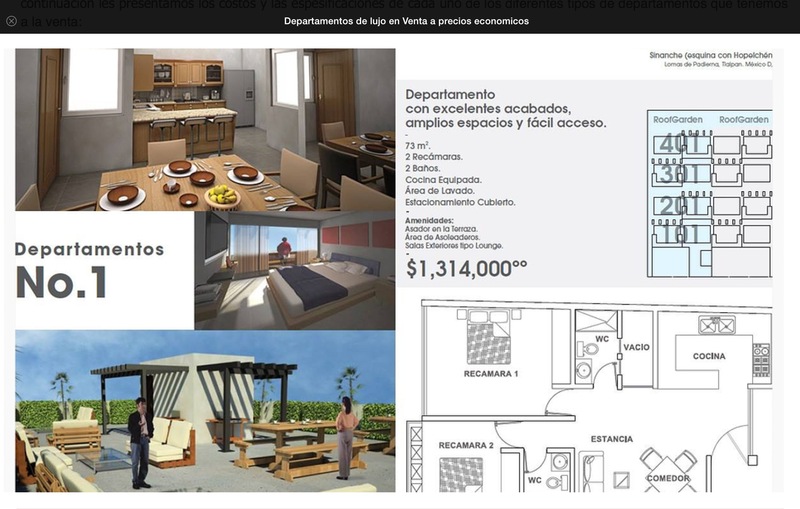 Departamento en Venta en Lomas de Padierna