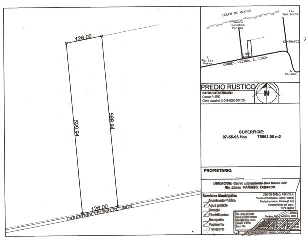 Terreno en Venta en colonia El Limon