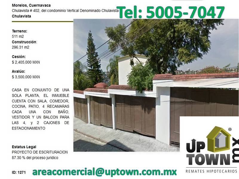 Casa en Venta en Chulavista