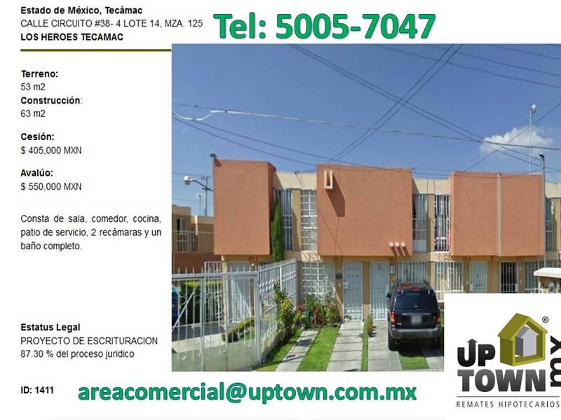 Casa en Venta en Los Heroes Tecamac