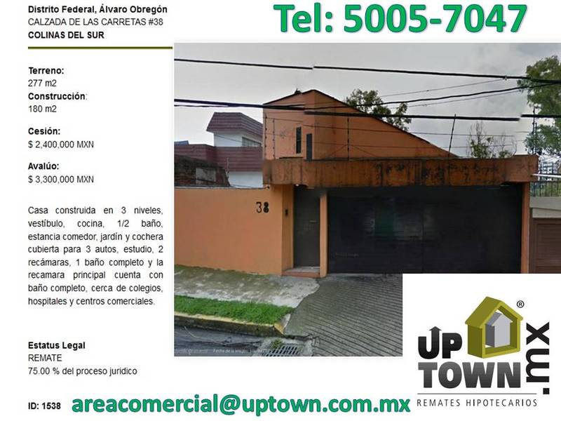 Casa en Venta en colonia Colina del Sur