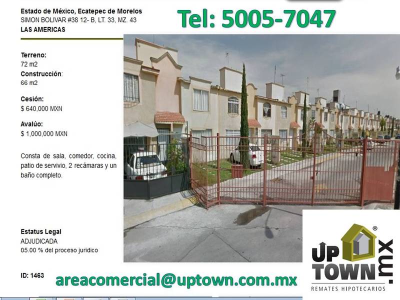 Casa en Venta en Las Americas