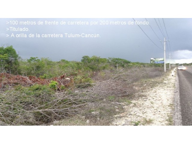 Lote en Venta en colonia Akumal